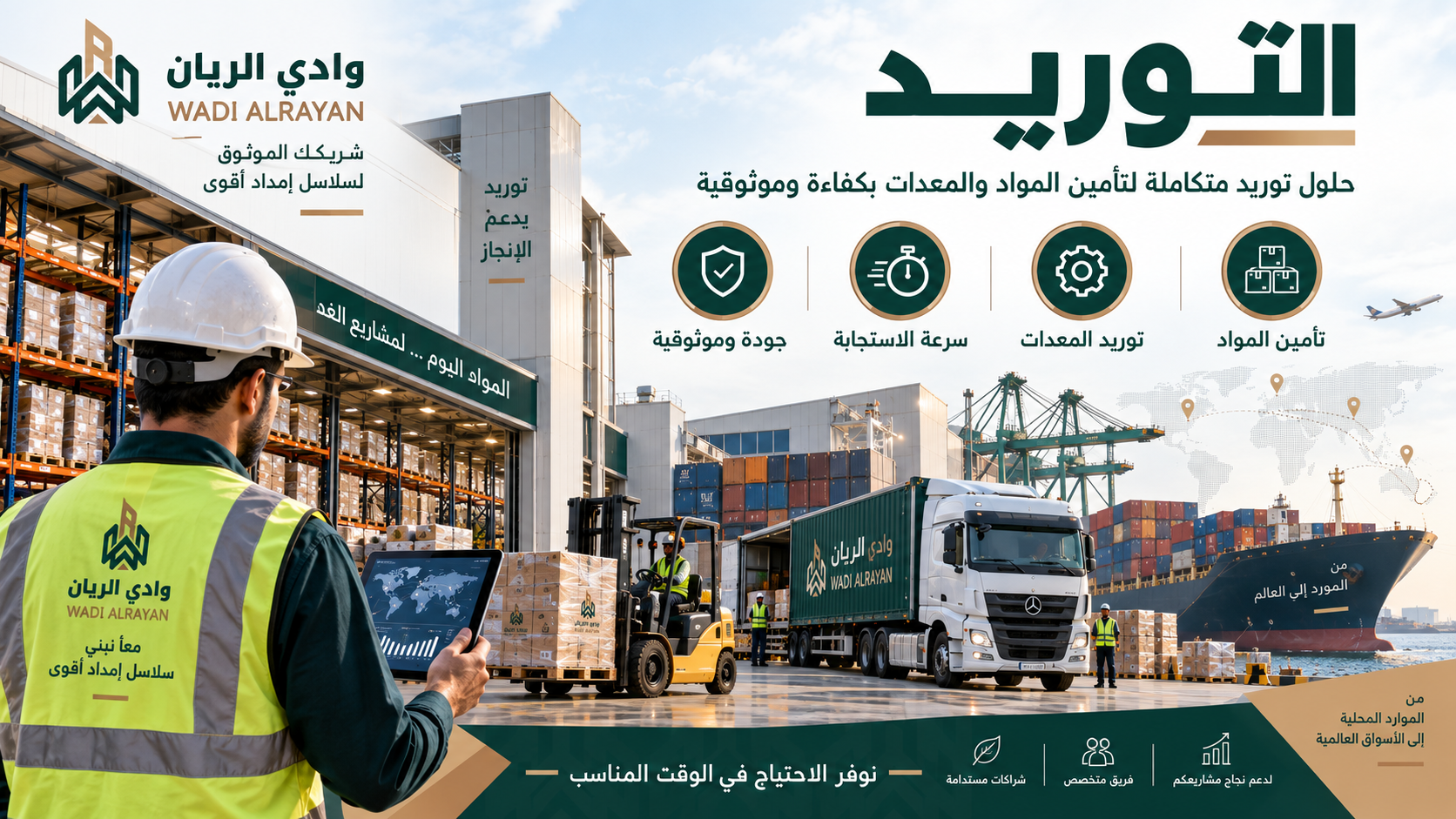 التوريد